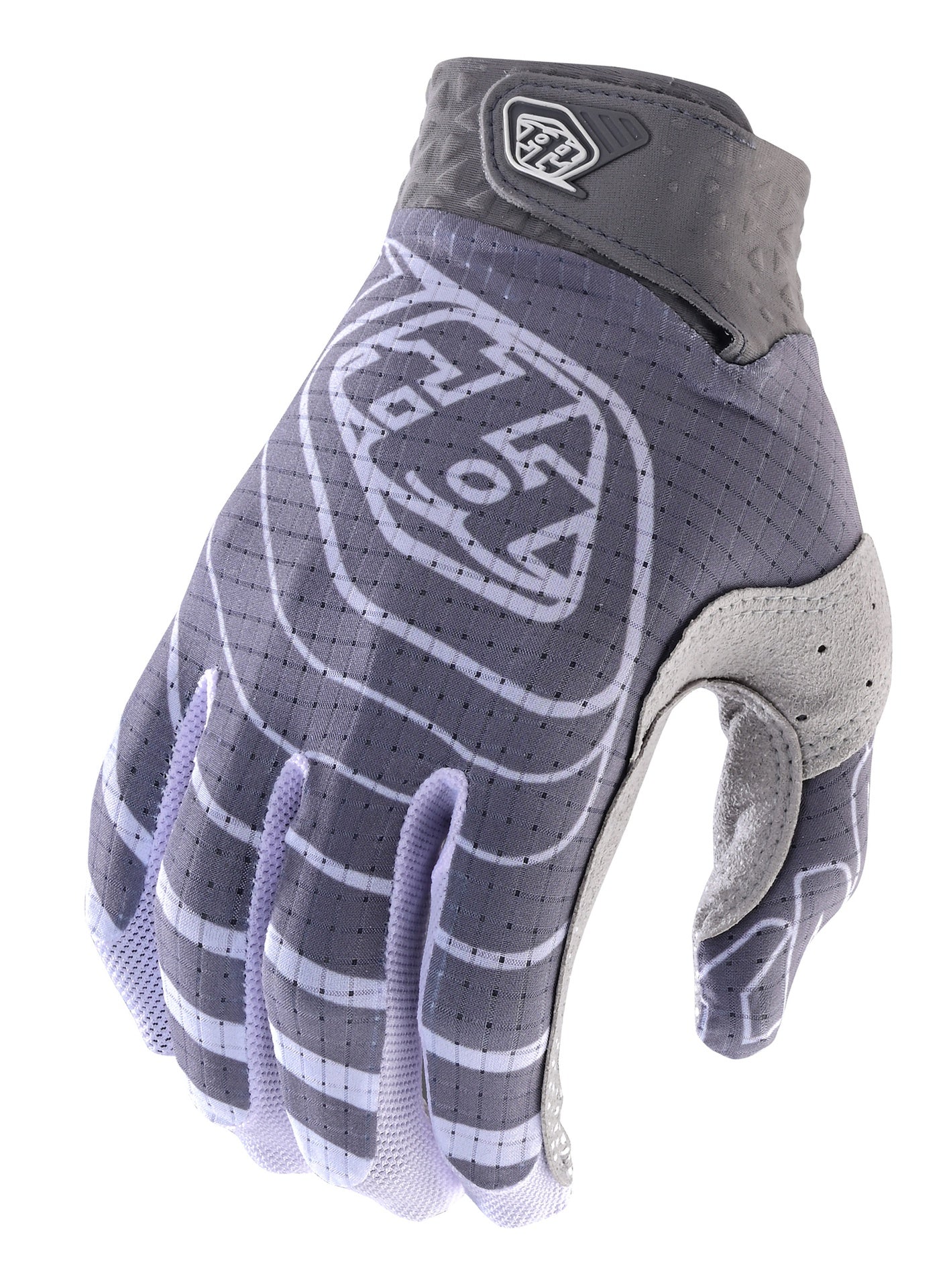Guantes MTB Troy Lee Designs Air Richter Silver / Fire